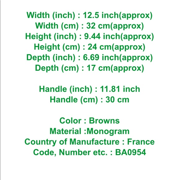 ❌Sold❌Authentic Louis Vuitton Alma Hand bag - Picture 15 of 15